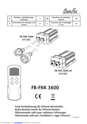 CasaFan FB-FNK 3600 oK Montage- Und Bedienungsanleitung