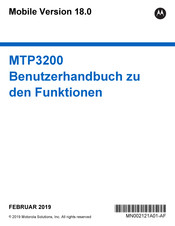 Motorola MTP3200 Benutzerhandbuch Zu Den Funktionen
