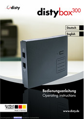 Disty distybox 300 Bedienungsanleitung