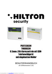 Hiltron security PROTEC6GSM Benutzerhandbuch