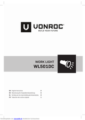 VONROC WL501DC Originalbetriebsanleitung
