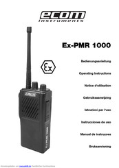 Ecom Ex-PMR 1000 Bedienungsanleitung