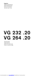 Gaggenau VG 264 .20 Gebrauchsanleitung