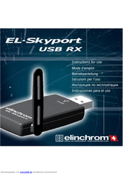 Elinchrom EL-Skyport USB RX 19354 Betriebsanleitung