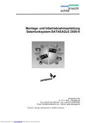 schildknecht DATAEAGLE 2X00 Montage- Und Inbetriebnahme Anleitung