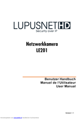 LUPUSNETHD LE201 Benutzerhandbuch