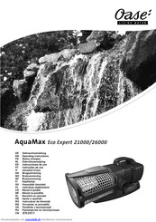 Oase AquaMax Eco Expert 21000 Gebrauchsanleitung