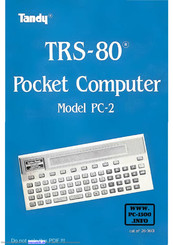 Tandy TRS-80 Bedienungsanleitung