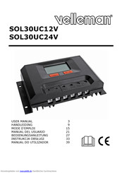 Velleman SOL30UC12V Bedienungsanleitung