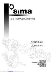 Sima COBRA-40-G13H Gebrauchsanweisung