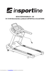 Insportline inCondiT6000i Benutzerhandbuch