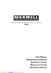 Maxwell 25328 Anwendungsinformation