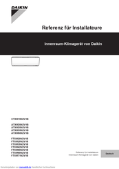 Daikin FTXM71N2V1B Referenz Für Installateure