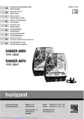 Horizont RANGER AN70 Typ 10857 Original Bedienungsanleitung