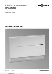 Viessmann VITOCOMFORT 200 Inbetriebnahmeanleitung