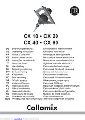 Collomix CX 20 series Bedienungsanleitung