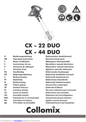 Collomix CX 44 DUO Bedienungsanleitung