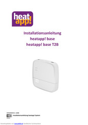 heatapp! heatapp! base T2B Installationsanleitung