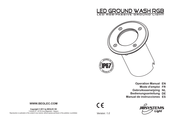 JBSystem LED GROUND WASH RGB Bedienungsanleitung