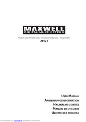 Maxwell 25624 Anwendungsinformation