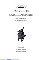 L'Art du Jardin ADJ-V3PAB-2015 Bedienungsanleitung