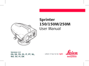 Leica Geosystems Sprinter 150 Bedienungsanleitung