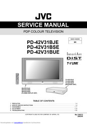 JVC InteriArt PD-42V31BJE Serviceanleitung