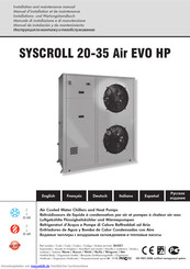 Systemair SYSCROLL 35 Air EVO HP Installations- Und Wartungshandbuch