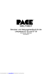 Pace ST 35 Benutzer- Und Wartungshandbuch