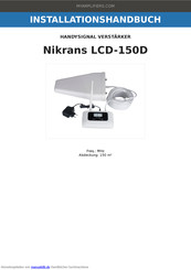 MyAmplifiers Nikrans LCD-150D Installationshandbuch