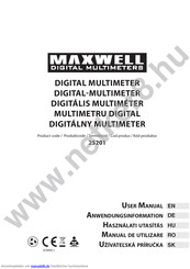 Maxwell Digital Multimeters 25201 Anwendungsinformation