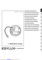 ESYLUX PROTECTOR RF IO Bedienungsanleitung