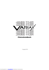 James Tyler Variax JTV-59 Pilotenhandbuch