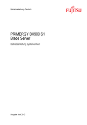Fujitsu PRIMERGY BX900 S1 Betriebsanleitung