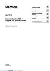 Siemens SIMATIC PCS 7 Inbetriebnahmehandbuch