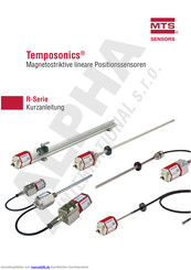MTS Temposonics R-Serie Kurzanleitung