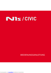 niu N1S/CIVIC Bedienungsanleitung