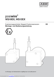 Asm posiwire WS10EX Montage- Und Bedienungsanleitung