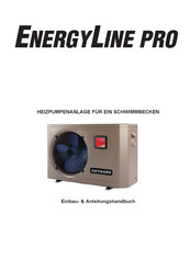 Hayward EnergyLine PRO ENP5TS Einbau- Und Anleitungshandbuch