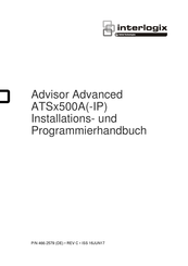 Interlogix ATSx500A-IP Series Installations- Und Programmierhandbuch