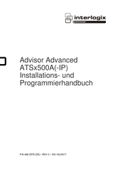 Interlogix ATS3500A-LP Installations- Und Programmierhandbuch