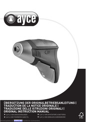 Ayce YS-1061 Originalbetriebsanleitung