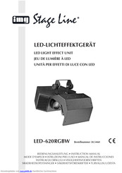 IMG STAGELINE LED-620RGBW Bedienungsanleitung