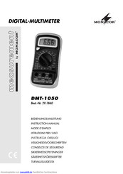 Monacor DMT-1050 Bedienungsanleitung