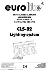 EuroLite CLS-82 Bedienungsanleitung