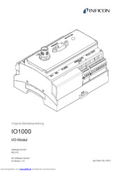 Inficon IO1000 Originalbetriebsanleitung