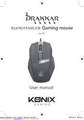 Konix Drakkar Runemaseter Bedienungsanleitung