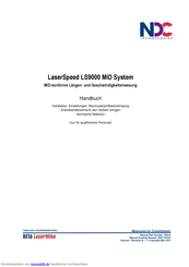 Beta LaserMike LaserSpeed LS9000 MID Handbuch