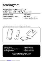 Kensington PowerGuard with BungeeAir Kurzanleitung