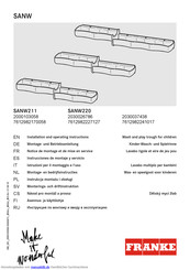 Franke 2030037438 Montage- Und Betriebsanleitung